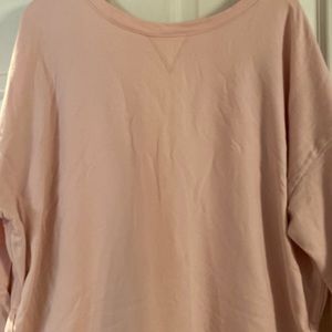 2x terra & sky pink sweatshirt